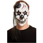 Weiße Smiffys Clown-Masken & Harlekin-Masken aus Latex für Herren Einheitsgröße 