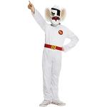 Danger Mouse Costume, White & Red