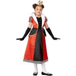 Rote Smiffys Herzkönigin-Kostüme für Kinder 