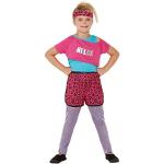 Pinke Smiffys 80er Jahre Kostüme für Kinder 