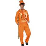 Orange Smiffys Tuxedo-Morphsuits für Herren Größe M 