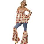 Bunte Smiffys Hippie-Kostüme & 60er Jahre Kostüme aus Polyester für Herren Größe M 