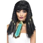 Reduzierte Schwarze Geflochtene Smiffys Cleopatra-Perücken aus Polyester für Damen Einheitsgröße 
