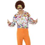 Reduzierte Bunte Smiffys Hippie-Kostüme & 60er Jahre Kostüme aus Polyester für Herren Größe XL 