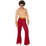 Reduzierte Rote Smiffys 70er Jahre Kostüme aus Polyester für Herren Größe XL 