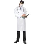 Reduzierte Weiße Smiffys Arzt-Kostüme aus Polyester für Herren Größe M 