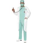 Grüne Smiffys Arzt-Kostüme aus Polyester für Herren Größe M 
