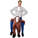 Braune Smiffys Einhorn-Kostüme & Pferdekostüme aus Polyester für Herren Größe M 