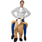 Braune Smiffys Einhorn-Kostüme & Pferdekostüme aus Polyester für Herren Einheitsgröße 