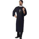 Schwarze Smiffys Priester-Kostüme aus Polyester für Herren Größe L 