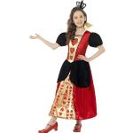 Reduzierte Rote Smiffys Herzkönigin-Kostüme aus Polyester für Kinder 