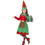 Rote Smiffys Weihnachtself-Kostüme & Weihnachtswichtel-Kostüme aus Polyester für Kinder 
