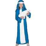 Blaue Smiffys Maria-Kostüme aus Polyester für Kinder 