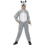 Graue Smiffys Wolf-Kostüme aus Polyester für Kinder Einheitsgröße 