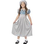 Graue Smiffys Schulmädchen-Kostüme aus Polyester für Kinder 