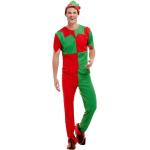 Rote Smiffys Weihnachtself-Kostüme & Weihnachtswichtel-Kostüme für Herren 