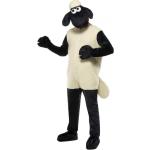 Schwarze Smiffys Shaun das Schaf Shaun Schaf-Kostüme für Kinder 