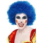 Blaue Smiffys Clown-Perücken aus Polyester für Damen Einheitsgröße 