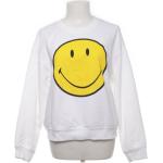 Weiße Emoji Smiley Sweatshirts Größe M 