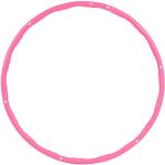 SMILODOX Unisex Fitness Hula Hoop Reifen für Erwachsene und Kinder- Ideal fürs Homeworkout mit praktischem Klicksystem - Trainingsgerät für zu Hause & Unterwegs, Color:Pink