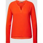Smith and Soul Bluse mit Tunikakragen Modell 'Mix and Match' (S Rot)