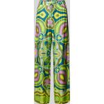 Neongelbe Loose Fit Smith & Soul Stoffhosen aus Viskose für Damen Größe XL 