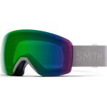 SMITH SKYLINE Schneebrille 2023 cloudgrey/chroma pop everyday green mirror