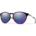 Violette Smith Optics Runde Sonnenbrillen polarisiert aus Edelstahl 