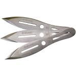 Smith & Wesson Herren Wurfmesser-Set Bullseye-ab 18 Jahre Messer, Silber, 25,3cm