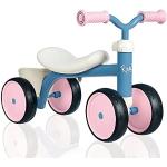 Smoby – Rookie Laufrad Rosa – ideale Lauflernhilfe für Kinder ab 12 Monaten, Lauflernrad mit Spielzeug-Korb, Retro Design für Mädchen