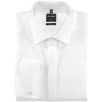 Reduzierte Weiße Elegante Langärmelige OLYMP Modern Fit Kentkragen Hemden mit Kent-Kragen für Herren Größe S 