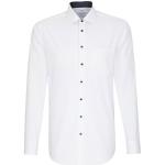 Weiße Langärmelige Seidensticker Nachhaltige Kentkragen Hemden mit Kent-Kragen aus Baumwolle trocknergeeignet für Herren Größe S 