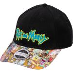 Schwarze Rick and Morty Snapback-Caps Größe M 