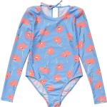 Kornblumenblaue Snapperrock Maxi Maxiröcke für Kinder & lange Kinderröcke mit Meer-Motiv für Mädchen 