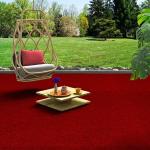 Rote Snapstyle Outdoor-Teppiche & Balkonteppiche 