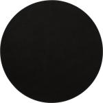 Schwarze Snapstyle Runde Runde Teppiche 160 cm aus Polypropylen 