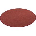 Rote Melierte Moderne Snapstyle Runde Runde Teppiche 100 cm aus Polypropylen 