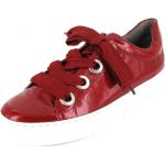 Reduzierte Rote Ara Jenny Damensneaker & Damenturnschuhe mit Schnürsenkel aus Kunstleder Größe 41 mit Absatzhöhe bis 3cm 
