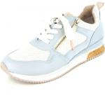 Reduzierte Blaue Marco Tozzi High Top Sneaker & Sneaker Boots mit Reißverschluss für Damen Größe 38 