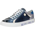 Reduzierte Marineblaue Casual Melvin & Hamilton Low Sneaker mit Schnürsenkel aus Glattleder für Herren Größe 46 