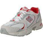 Reduzierte Rote New Balance 530 Low Sneaker mit Schnürsenkel aus Glattleder für Herren Größe 42 mit Absatzhöhe bis 3cm 