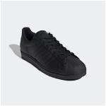 Sneaker ADIDAS ORIGINALS "SUPERSTAR" schwarz (core black, core black) Schuhe Damenschuh Herrenschuh Retrosneaker Skaterschuh low