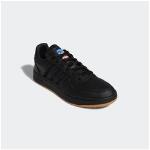 Schwarze Vintage adidas Sportswear Low Sneaker aus Stoff für Herren Größe 41 