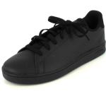 Schwarze adidas Advantage Sneaker mit Strass mit Strass für Kinder Größe 36,5 