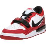 Feuerrote Nike Jordan Kindersneaker & Kinderturnschuhe mit Schnürsenkel aus Glattleder Größe 36,5 