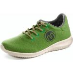 Grüne Gemini Damensneaker & Damenturnschuhe mit Schnürsenkel in Komfortweite mit herausnehmbarem Fußbett Größe 36 