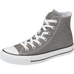 Graue Converse Chuck Taylor All Star High Top Sneaker & Sneaker Boots mit Schnürsenkel aus Textil für Herren Größe 43,5 mit Absatzhöhe bis 3cm 