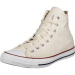 Weiße Skater Converse Chuck Taylor All Star Low Sneaker mit Schnürsenkel aus Textil für Damen Größe 42,5 mit Absatzhöhe bis 3cm 