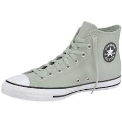 Sneaker Converse "Chuck Taylor All Star Leather Hi" Grün (hellgrün) Schuhe Sportliche