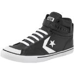 Sneaker CONVERSE "PRO BLAZE STRAP LEATHER" schwarz-weiß (schwarz, weiß) Schuhe